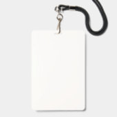 Musikabzeichen Ausweis (Rückseite mit Lanyard)