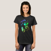 Musikaffe Und Cooler Tier Dj T-Shirt (Vorne ganz)