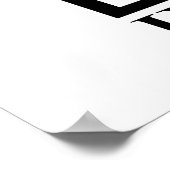 musikalisch eingefasst poster (Ecke)