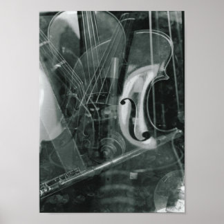 Musikalisch - Foto Print Poster