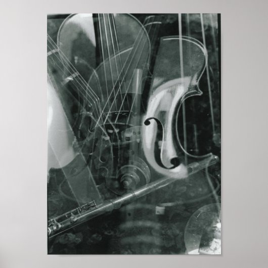 Musikalisch - Foto Print Poster (Vorne)