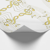 musikalisch geschenkpapier (Ecke)