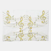 musikalisch geschirrtuch (Horizontal)