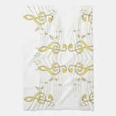 musikalisch geschirrtuch (Vertikal)