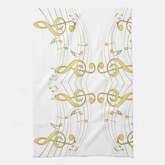 musikalisch geschirrtuch (Vertikal)