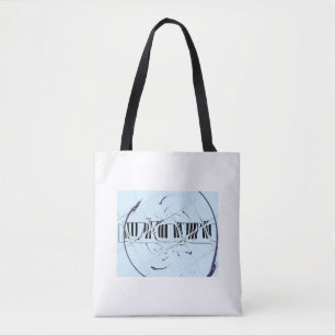 Musikalisch gestrecktes Design Tasche