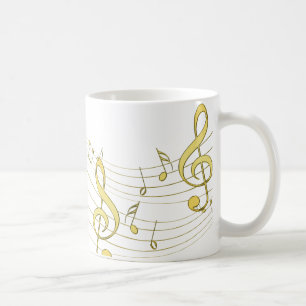 musikalisch kaffeetasse