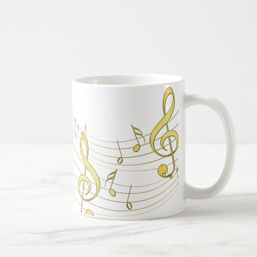 musikalisch kaffeetasse (Rechts)