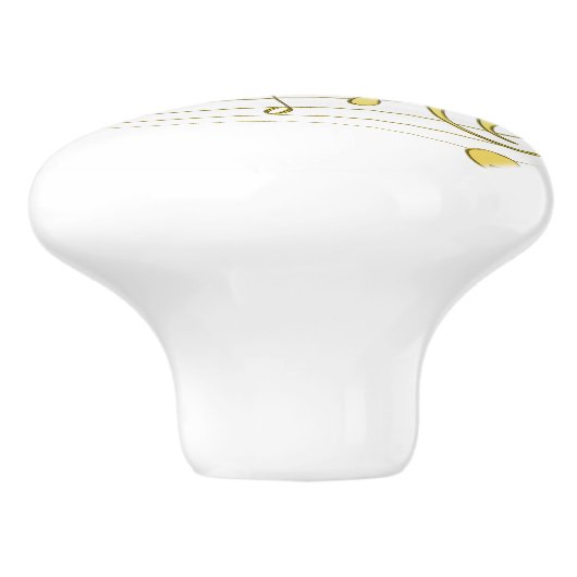 musikalisch keramikknauf (Seitenansicht)