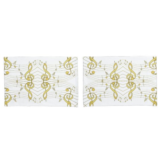 musikalisch kissenbezug (Vorderseite-Set)