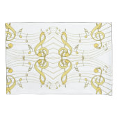 musikalisch kissenbezug (Vorderseite-Links)