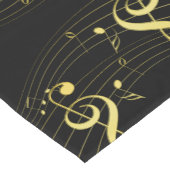 musikalisch kurzer tischläufer (Ecke)