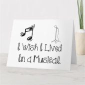 musikalisch leben dankeskarte (Vorderseite)