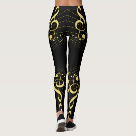 musikalisch leggings (Rückseite)