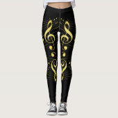 musikalisch leggings (Vorderseite)