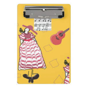 musikalisch mini klemmbrett