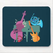 musikalisch mousepad (Vorne)