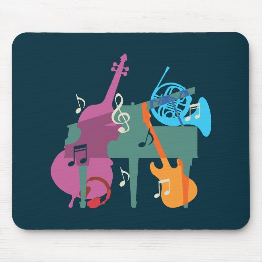 musikalisch mousepad (Vorne)