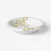 musikalisch pappteller (Gewinkelt)