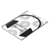 Musikalisch tanze ich zu diesem Lied Notizblock (Linke Seite)