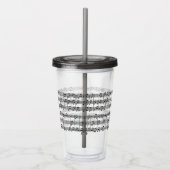 Musikalische Akryltumoren Acryltrinkbecher (Rechts)