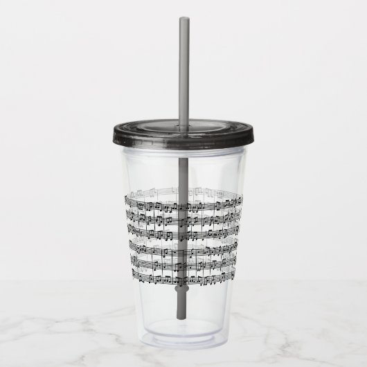 Musikalische Akryltumoren Acryltrinkbecher (Rechts)