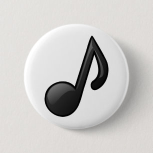 Musikalische Anmerkung Button