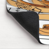 musikalische Anmerkung Mousepad (Ecke)