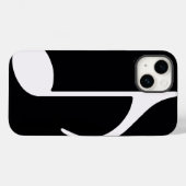 musikalische Anmerkung/Schwarzes Case-Mate iPhone Hülle (Rückseite (Horizontal))