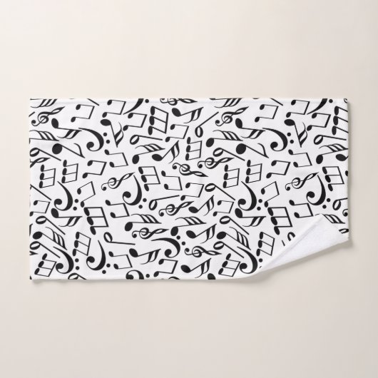 Musikalische Anmerkungen Badhandtuch Set (Handtuch)