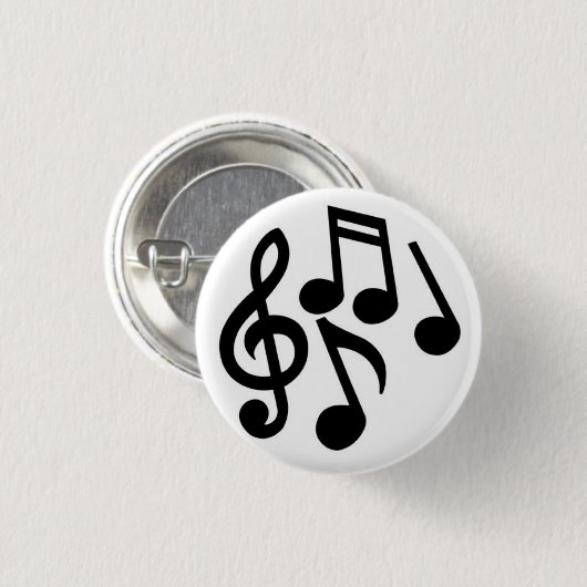 Musikalische Anmerkungen Button (Vorne & Hinten)