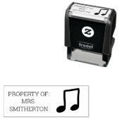 Musikalische Anmerkungen des Lehrers zurück zum Sc Permastempel (Beispiel)