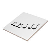 Musikalische Anmerkungen Fliese (Seite)