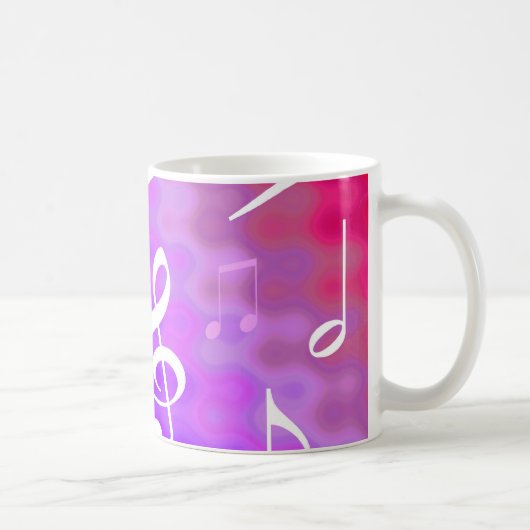 Musikalische Anmerkungen Kaffeetasse (Rechts)