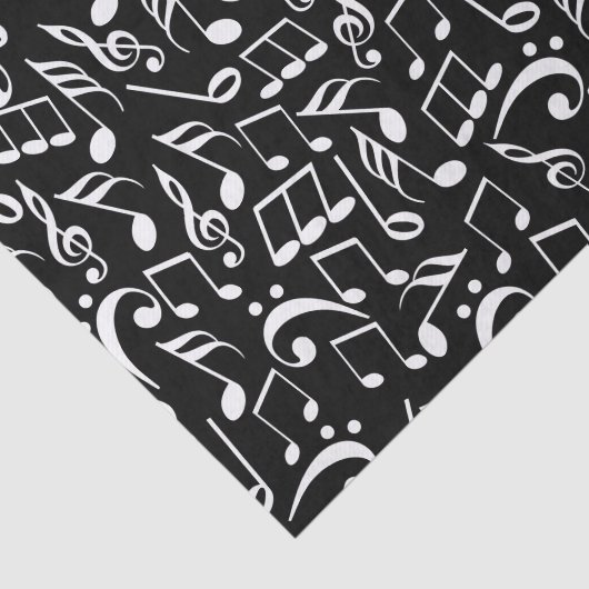 Musikalische Anmerkungen Seidenpapier (Ausschnitt)