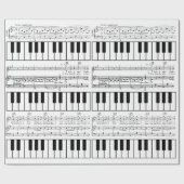 Musikalische Anmerkungen u. romantisches Geschenkpapier (Flach)