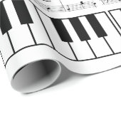 Musikalische Anmerkungen u. romantisches Geschenkpapier (Rolleneckpunkt)