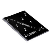 Musikalische AnmerkungenClarinet Notizblock (Rechte Seite)