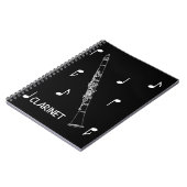 Musikalische AnmerkungenClarinet Notizblock (Linke Seite)