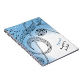 Musikalische Anmerkungensongwriting-Notizbuch Notizblock (Rechte Seite)