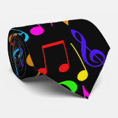 Musikalische Anmerkungs-Krawatte Krawatte (Gerollt)