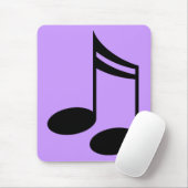 Musikalische Anmerkungs-Musik-Geschenk Mousepad (Mit Mouse)