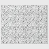 Musikalische Anmerkungs-Muster Geschenkpapier (Flach)