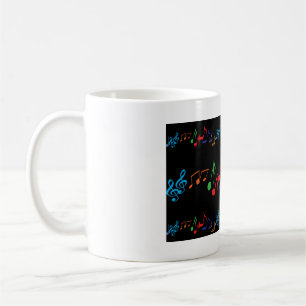 Musikalische Anmerkungs-Tasse Kaffeetasse