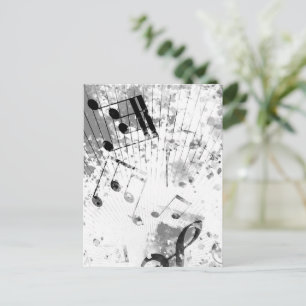 Musikalische Atmosphäre 1 Feiertagspostkarte