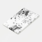 Musikalische Atmosphäre 1 Post-it Klebezettel (angewinkelt)