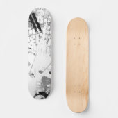 Musikalische Atmosphäre 1 Skateboard (Vorderseite)