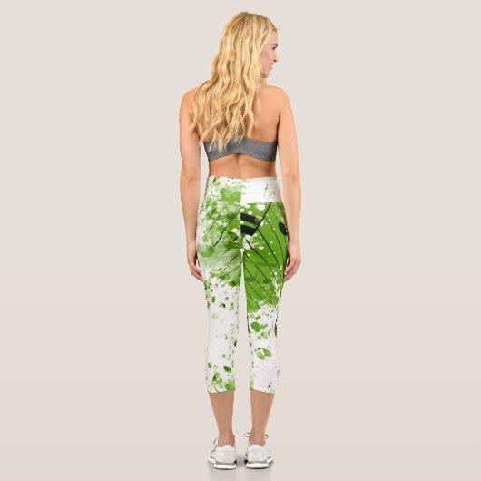 Musikalische Atmosphäre 7 Capri Leggings (Rückseite)