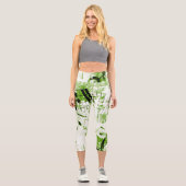 Musikalische Atmosphäre 7 Capri Leggings (Vorderseite)