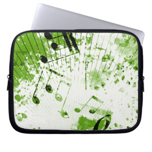 Musikalische Atmosphäre 7 Laptopschutzhülle